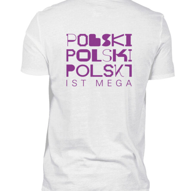 Shirt "Polski ist Mega" - Herren Premiumshirt-3