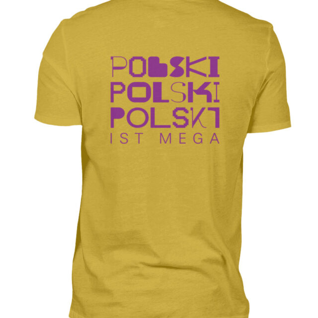 Shirt "Polski ist Mega" - Herren Premiumshirt-2980