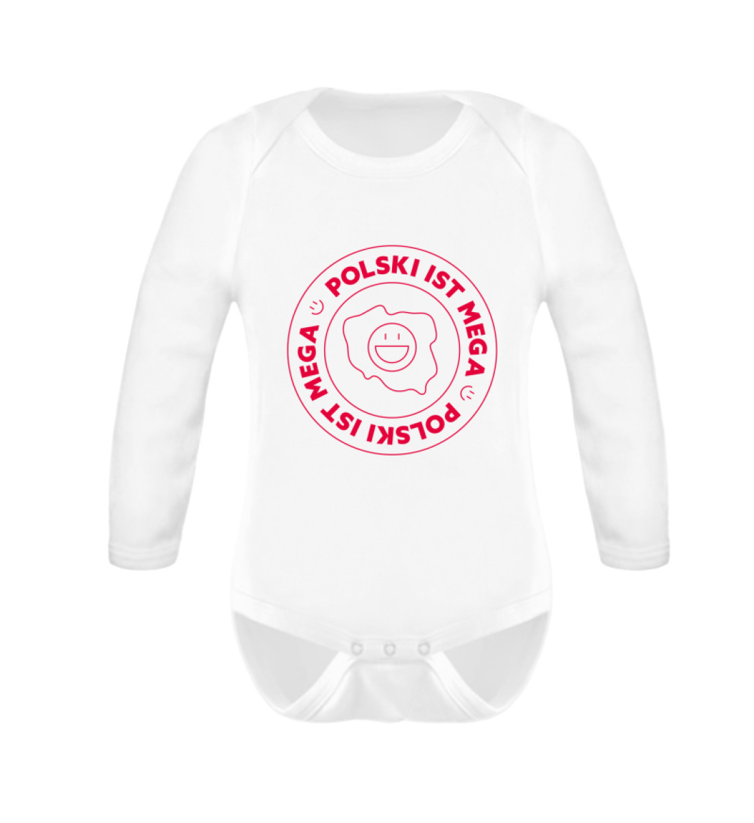 Baby ist mega - Baby Body Langarm-3