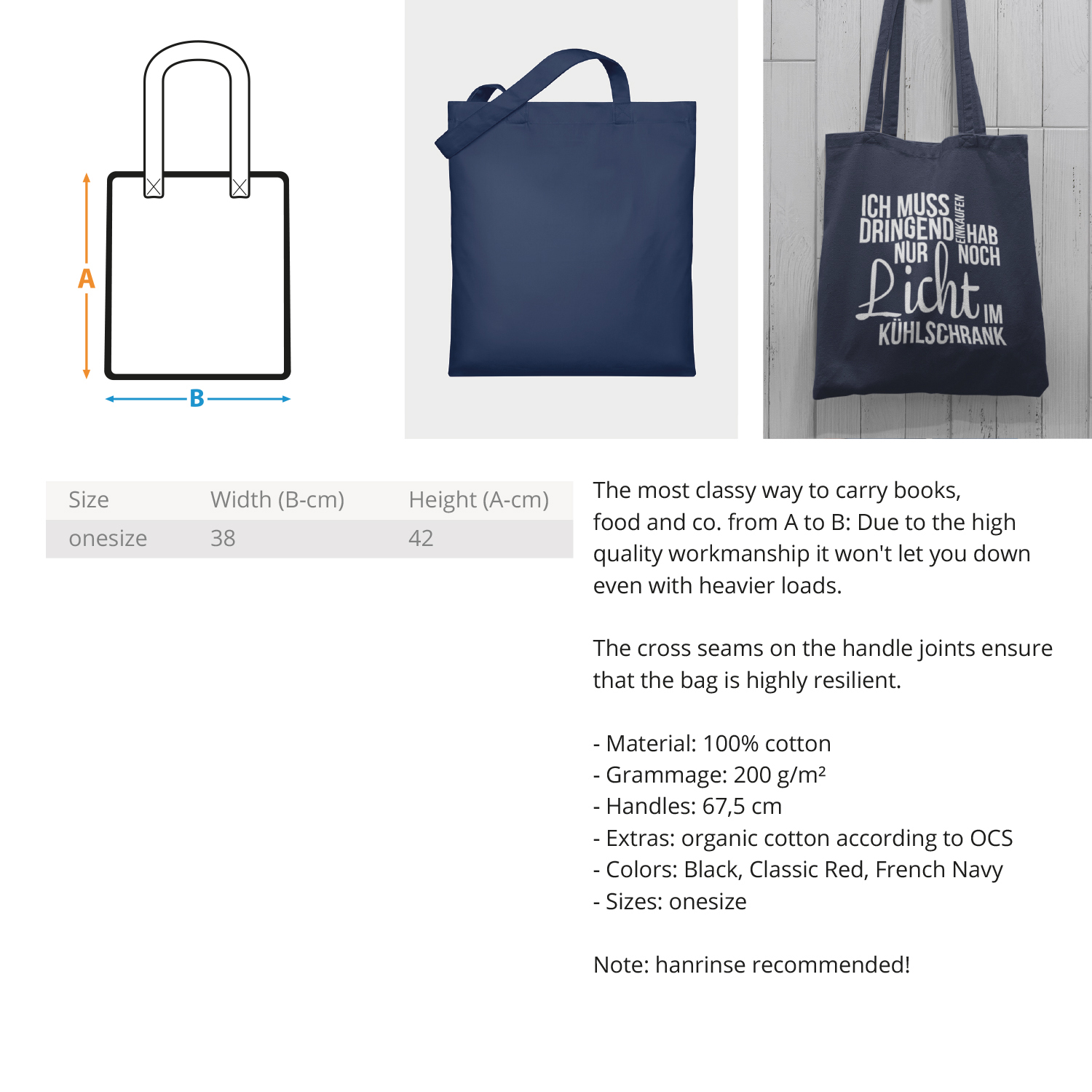 "Polski ist cool" Jutebeutel - Organic Jutebeutel – Bild 3