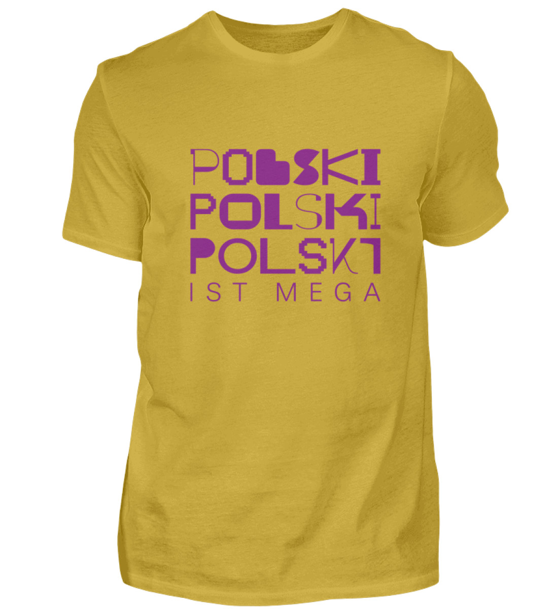 Shirt "Polski ist Mega!" - Herren Premiumshirt-2980