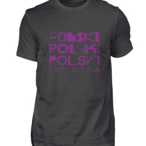 Shirt "Polski ist Mega!" - Herren Premiumshirt-2989