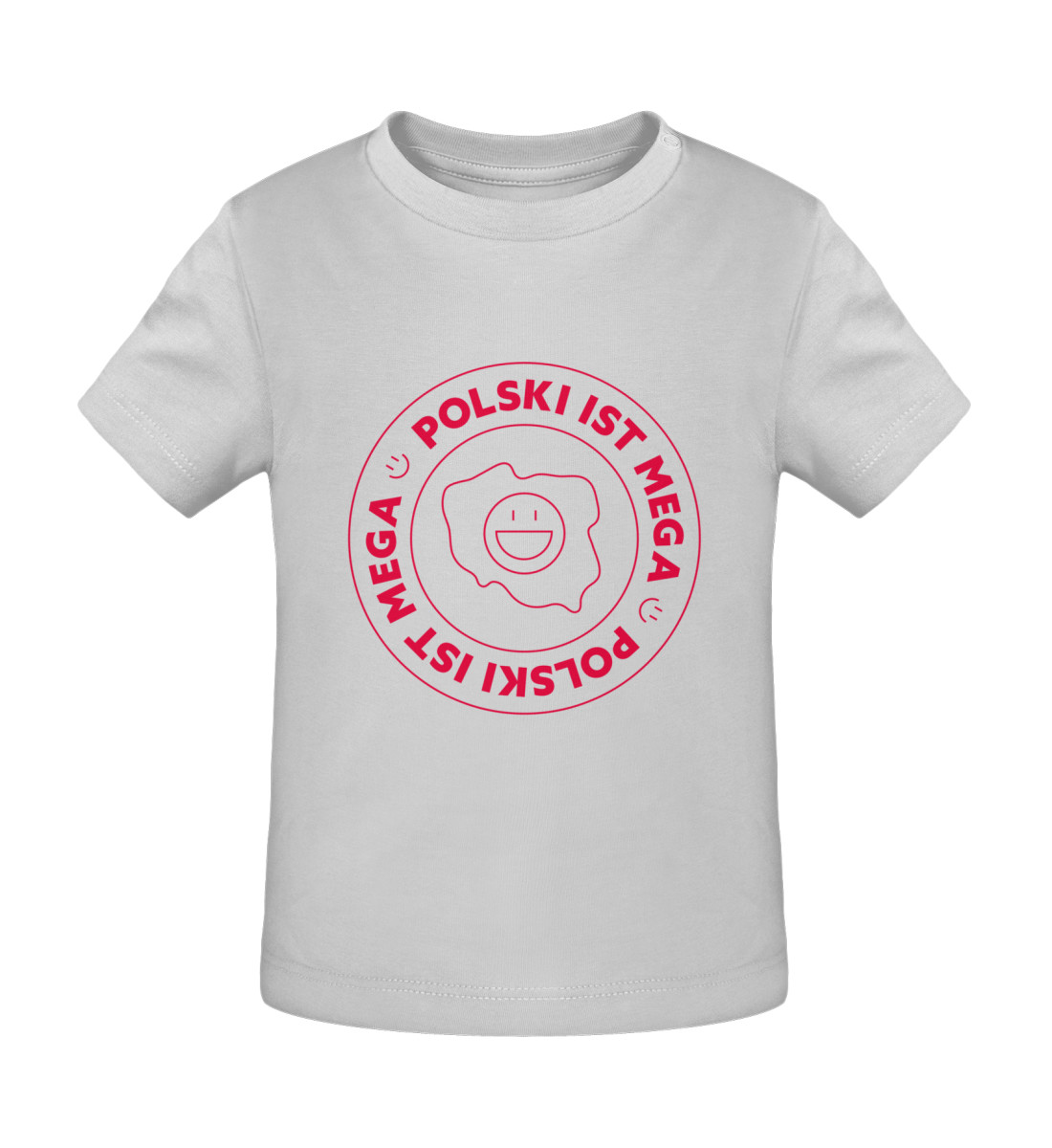 Kindershirt "Polski ist Smilie" - Baby Creator T-Shirt ST/ST-6961