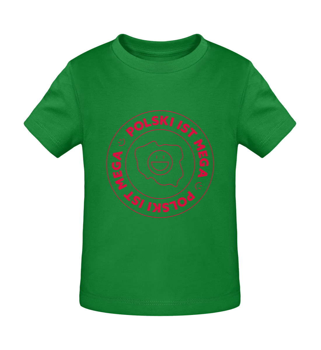 Kindershirt "Polski ist Smilie" - Baby Creator T-Shirt ST/ST-6879