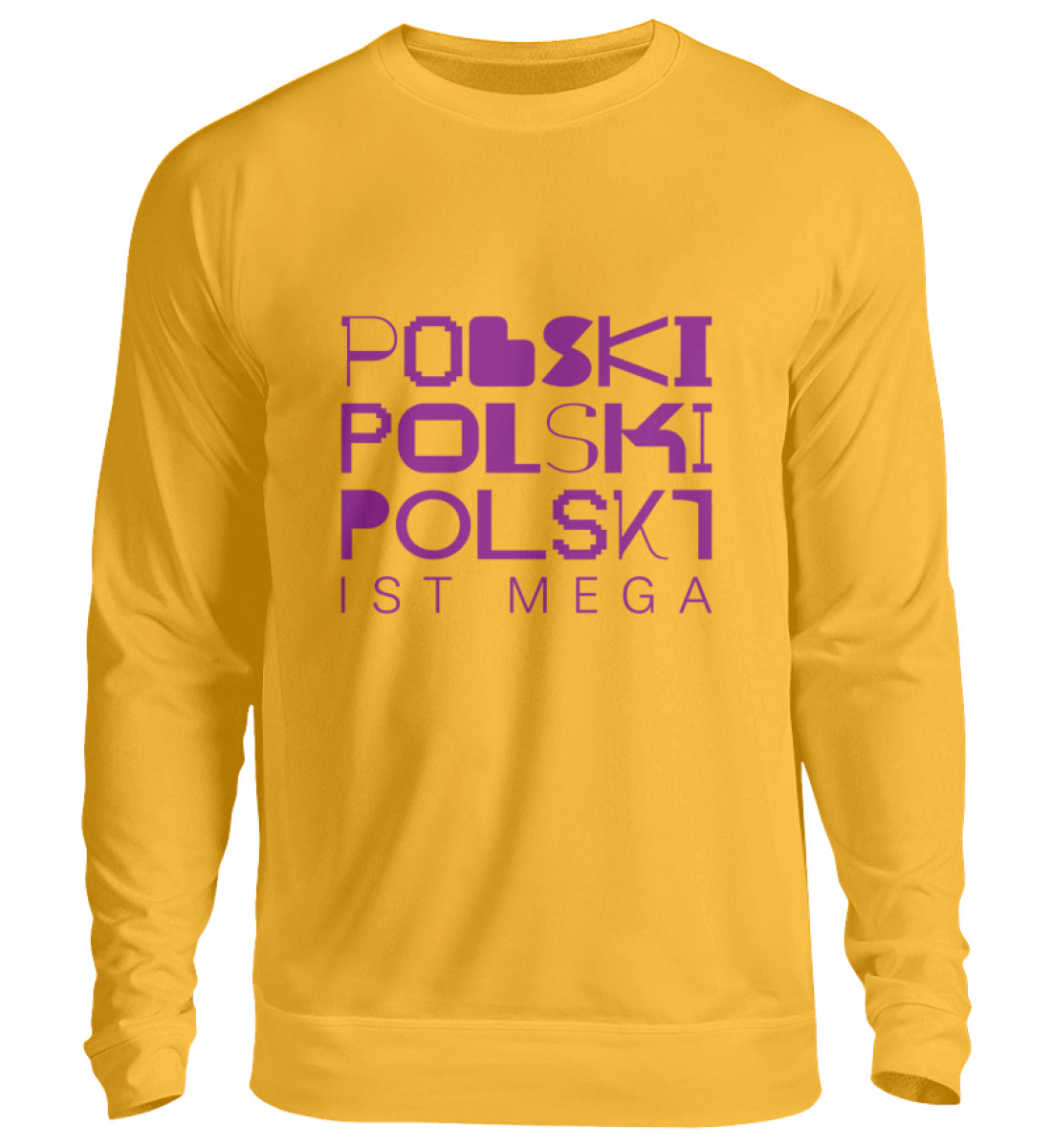 Sweater "Polski ist Mega!" - Unisex Pullover-1774