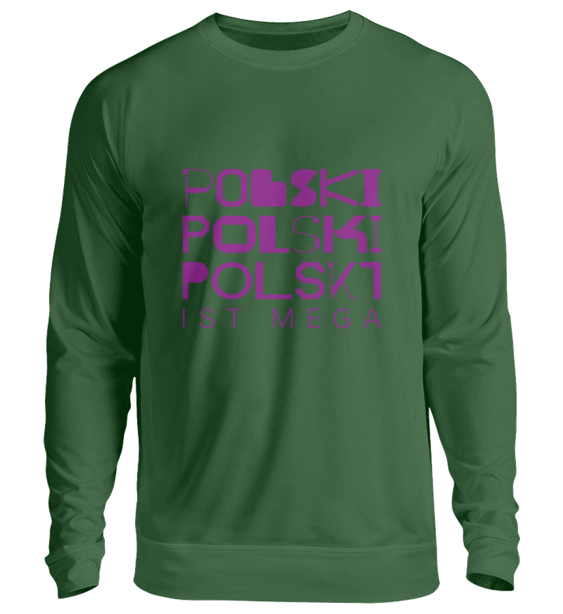 Sweater "Polski ist Mega!" - Unisex Pullover-833